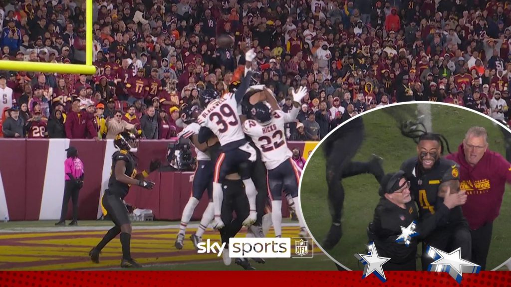Chicago Bears-Washington Commanders’ termina con loco touchdown ‘Hail Mary