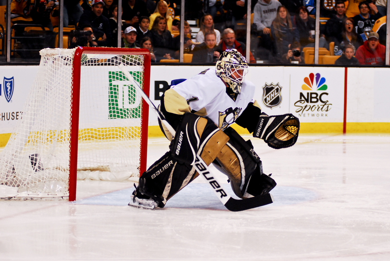 Triunfo salvaje de Fleury en Pittsburgh contra Penguins