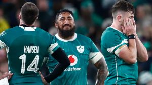 Ireland 13-23 New Zealand: All Blacks power to Autumn Nations Series win as Six Nations champions disappoint
