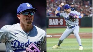 “¿Le están pagando a Kiké Hernández el salario mínimo?”; “Debe un trabajo pacífico para el presidente”: los fanáticos se divierten cuando el personaje principal de los Dodgers sirve comida a los fanáticos para celebrar la victoria en la Serie Mundial