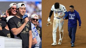 Shohei Ohtani lesionado reemplaza: la estrella de los Dodgers se somete a una cirugía por desgarro del labrum izquierdo; Se espera que esté listo para el entrenamiento de primavera.