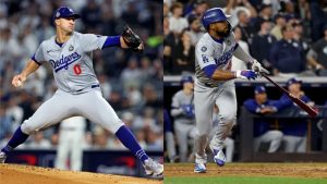 7 Dodgers que en realidad son agentes libres. Jack Flaherty, Teoscar Hernández