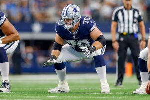 La megaestrella de los Cowboys, G Zack Martin, tiene dudas para jugar contra Commanders