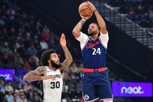El máximo anotador de los Clippers, Norman Powell, no podrá ver el tercer juego