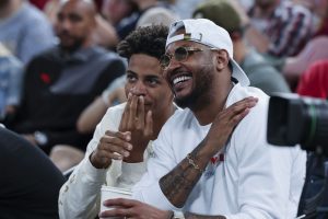 Carmelo Anthony opina sobre la decisión de su hijo Kiyan Anthony de decidirse por Syracuse en lugar de la USC: “No hay cambios adicionales”