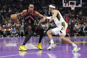 Los Raptors se disparan en casa y entran en choque con Mutter