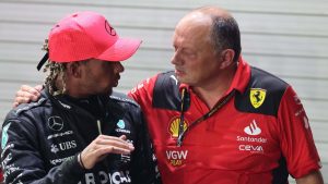 Lewis Hamilton: el jefe de Ferrari, Fred Vasseur, dice que convencer al siete veces campeón del mundo para que se una “ya no es complicado”