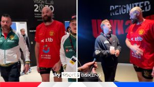La FURIOSA reacción detrás del escenario de Tyson Fury después de la derrota | ‘¡Obtuve por no menos de tres rondas!’
