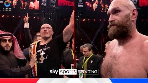 ¡Y pacífico! Oleksandr Usyk vence a Tyson Fury por decisión unánime en un encuentro emocionante