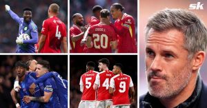 El Manchester United recibe la peor calificación, ya que el extenso Jamie Carragher del Liverpool califica a todos y cada uno de los clubes de la Premier League a mitad de temporada.