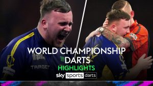 Campeonato Mundial de Dardos | Luke Littler supera a Nathan Aspinall y prepara el enfrentamiento de semifinales de Stephen Bunting