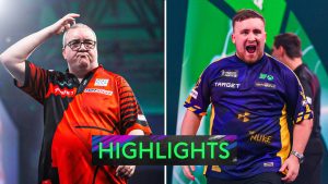 Lo más destacado del mundo de los dardos: ¡Luke Littler DESTRUYE a Stephen Bunting 6-1 para llegar a la final con MVG!