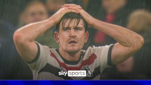 Liverpool v Man Utd: ENORME recorrido de Harry Maguire en los últimos segundos