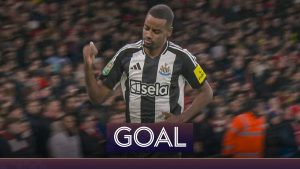 Alexander Isak ofrece al Newcastle el liderato tras la ‘melancólica defensa’ del Arsenal en la Copa de la Liga