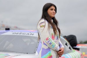 HMD Motorsports Racer Hailie Deegan comparte Selfie de entrenamiento antes que el debut de Indy NXT