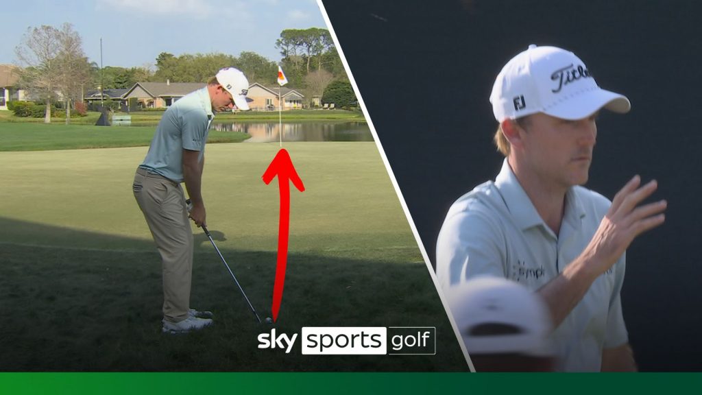 Russell Henley fantásticamente escondió un águila para conocer el delantero principal de un éxito Arnold Palmer Invitational