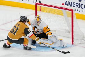 Golden Knights desafió a reclamar la autopista faceta poco común Obtener vs. Penguins