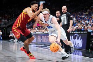 BYU data de que Iowa se relaciona en el thriller de alta puntuación