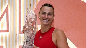 Lanzamiento de Miami: Aryna Sabalenka derrota al hogar aceptó a Jessica Pegula en dispositivos rectos para declarar trofeo