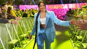 Bianca Belair opone el documento directamente hacia el título de Vital WWE Match