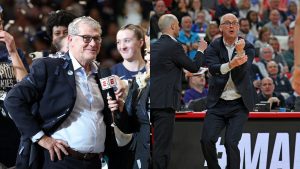 Dan Hurley hace sus emociones identificadas como Geno Auriemma gana el 12º título nacional para UConn