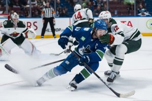 Canucks Lament perdió alternativas entrando en conflicto vs. tiburones