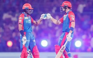 Los poderes explosivos de Abishek Porel Delhi Capitals a 188/5 en oposición a Rajasthan Reales