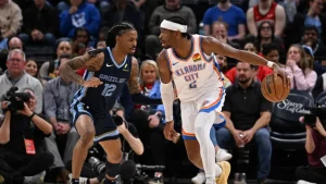 Dónde y cómo ver en vivo y gratis Oklahoma City Allege vs. Memphis Grizzlies hoy: hora, TV y streaming on-line del Partido 2 de los NBA Playoffs 2025 | Wearing Data Spain