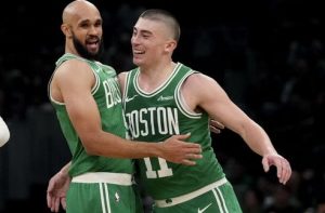 White y Pritchard enciende el abridor de playoffs dominante de los Celtics en oposición a la magia