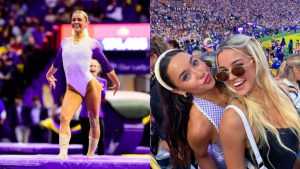 La compañera de equipo de Olivia Dunne, Aleah Finnegan, es un precio más sincero para el estadounidense, ya que se despide de la gimnasia.