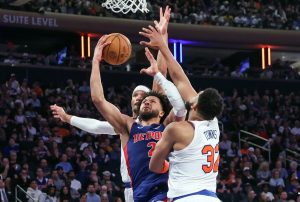 Cade Cunningham Stats Tonight: ¿Cómo se identificó Pistons Broad en oposición a la novela York Knicks? (21 de abril) | 2025 Playoffs de la NBA, Juego 2
