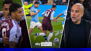 ¡Man City Fume sobre el incidente de penalización de Aston Villa cuando Marcus Rashford rangos!