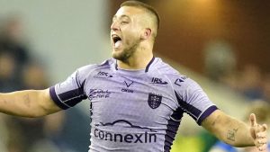 Leeds Rhinos 14-20 Hull KR: Los líderes de la liga completa se esfuerzan en oposición a Abet por la acumulación deslumbrante después de que dos despacharon