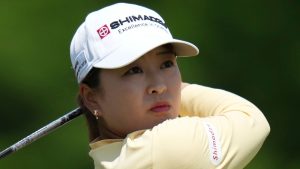 Campeonato de Chevron: Ariya Jutanugarn Duffs Chip en el agujero de regulación de cierre antes que Mao Saigo gana el caótico play-off de cinco mapas