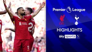 Liverpool 5 – 1 Tottenham Hotspur | Lo más destacado de la Premier League