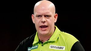 European Darts Broad Prix: Gary Anderson comienza el Estándar de Defensa del Título cuando Michael Van Gerwen sale