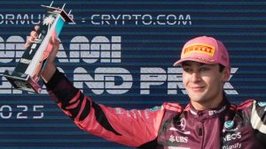 GP de Miami: George Russell retiene el podio como Red Bull exclama en oposición al conductor de Mercedes rechazado por mayordomos