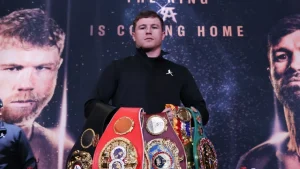 La lista completa de actuales campeones mundiales de boxeo: Saúl Álvarez, Oleksandr Usyk, Naoya Inoue y más | Wearing News Spain