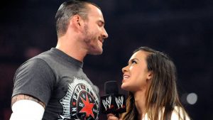 CM Punk envía un mensaje hilarante a AJ Lee por delante de WWE Raw