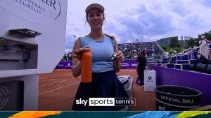 Internationaux de Strasbourg | Danielle Collins llama a un operador de Digicam por ser demasiado invasivo
