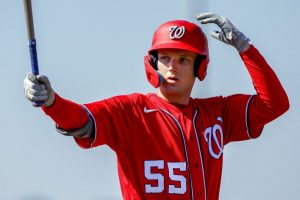 Robert Hassell III, los nacionales buscan crear impacto vs. Bravos
