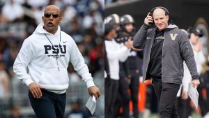 “Extraordinario Switch A **”: Los seguidores de CFB reaccionan cuando James Franklin disfruta del campeonato de béisbol de la SEC del banquillo de Vanderbilt