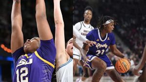 Mikaylah Williams de LSU deja un mensaje de 2 notas para firmar el portal de transferencia elegante de nalgada Commit Amiya Joyner