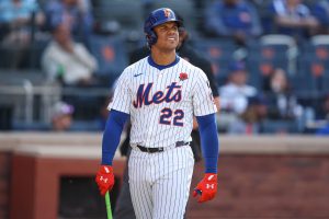 Los fanáticos frustrados mientras el costoso accidente de Brandon Nimmo empeora la angustia de Juan Soto