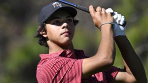 El hijo de Tiger Woods, Charlie Woods, gana el primer partido de afiliación de golf junior estadounidense