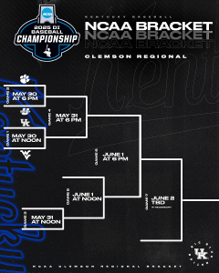 2025 Match de béisbol de la NCAA Clemson Regional Regional; Soporte imprimible, transmisiones de TV – Brackets de actividades deportivas