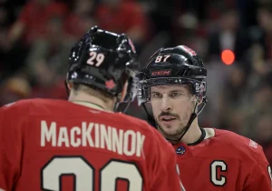 Nathan Mackinnon deja la respuesta de 2 Observe al rumoreado oficio de Penguins de Sidney Crosby