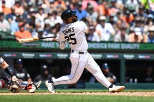 Los tigres golpearon a cuatro jonrones, embrague gemelos