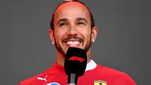 Lewis Hamilton: Ferrari Driver apunta al primer podio del Premio Expansivo para el equipo después de calificar el quinto en España