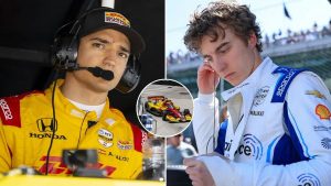 David Malukas posee su error después de eliminar al jefe de campeonato Alex Palou en Detroit GP